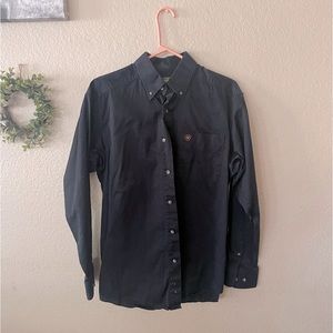 Black Ariat Western Shirt